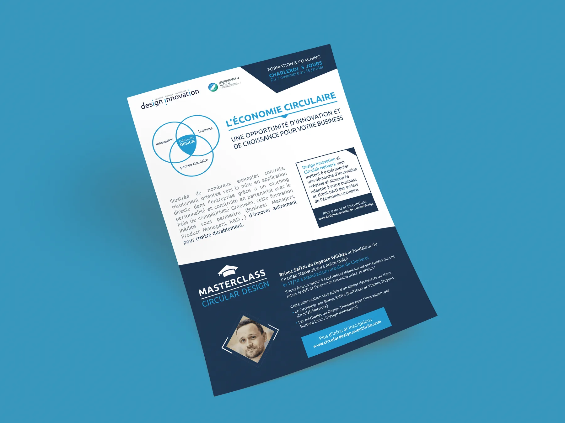 Flyers Bois & Habitat et Circular Design : Circular Design
