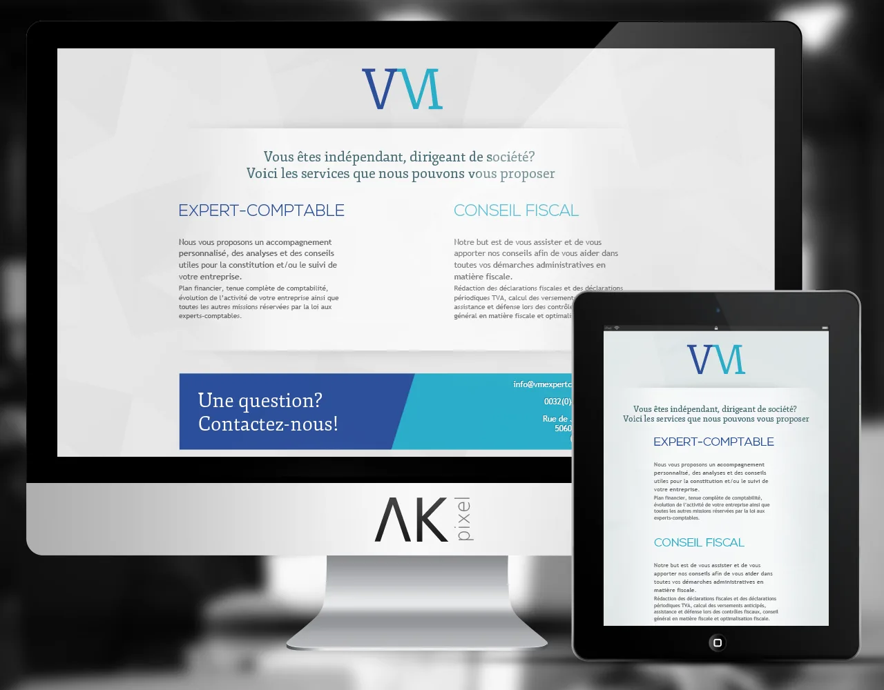 Branding Vincenzo Masone : Site web