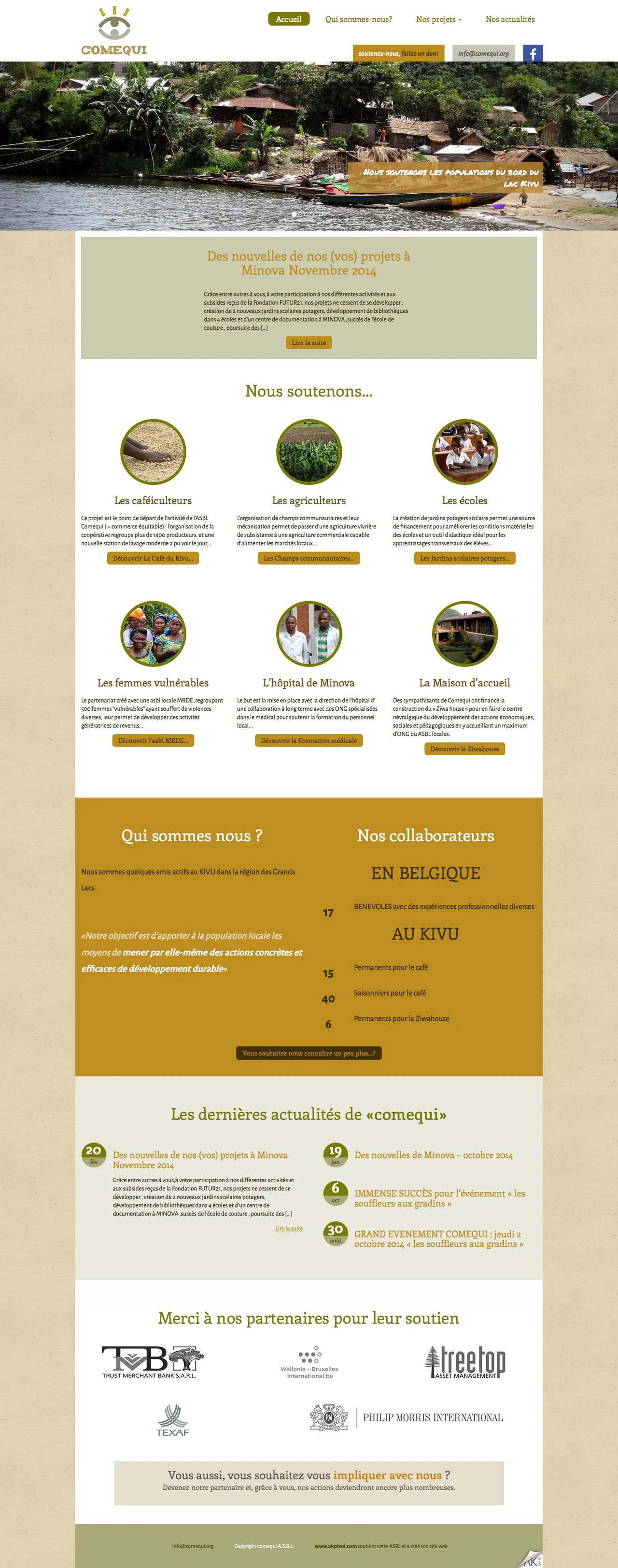 Comequi : Accueil