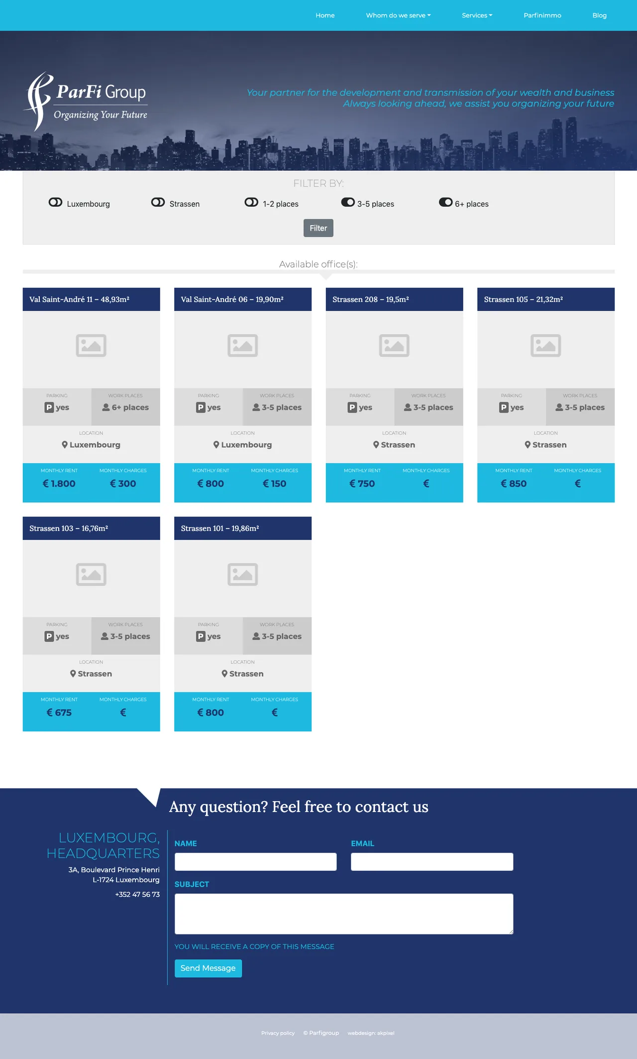 Parfi Group : Parfinimmo