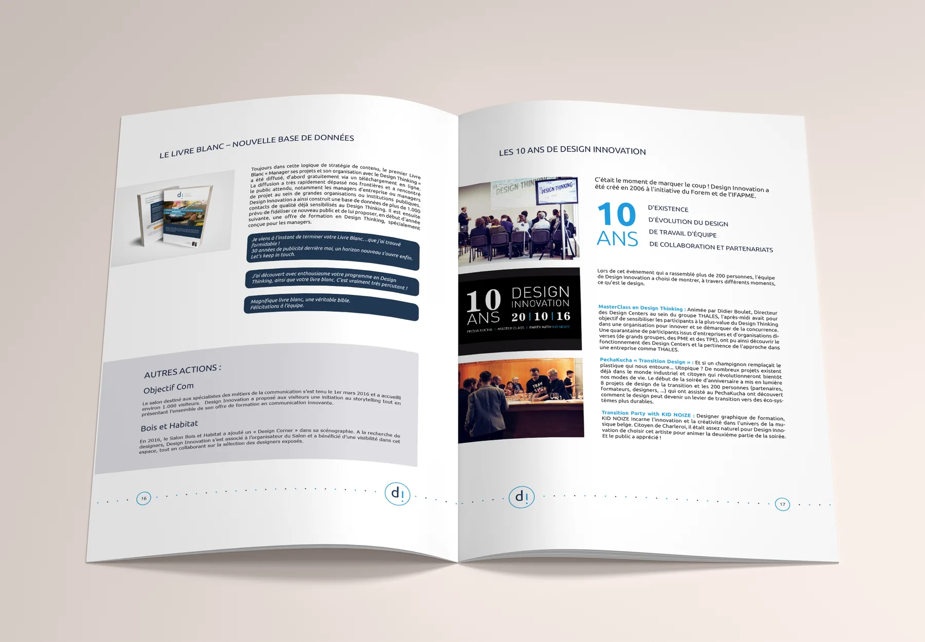 Rapport d'activités 2016 : Les 10 ans