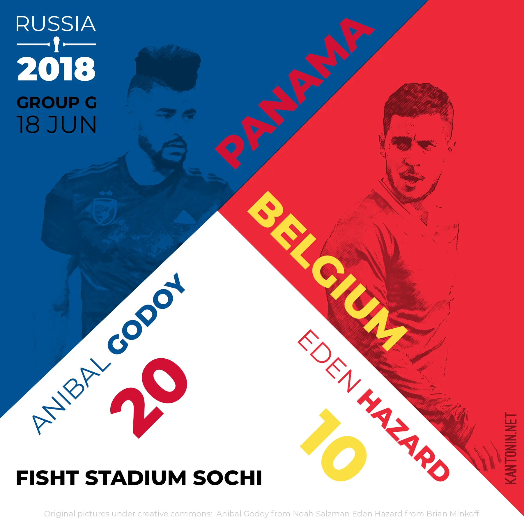 Belgian Red Devils infographics : Belgique - Panama